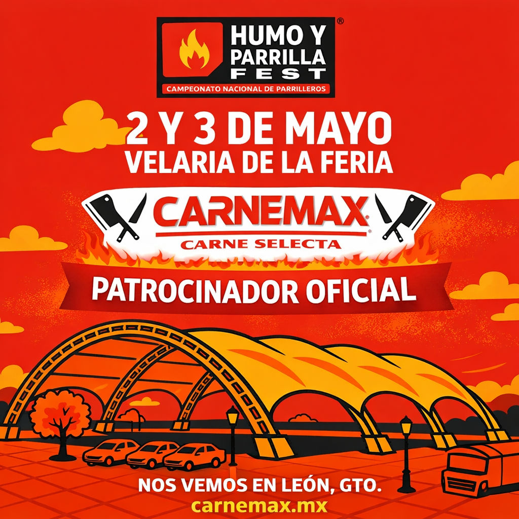 Carnemax, patrocinador oficial de Humo y Pärrilla Fest 2026.